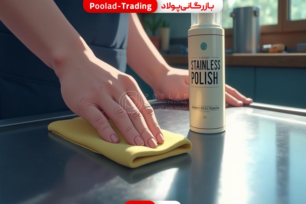 جلا دهنده ی ورق استیل